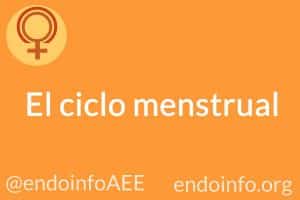 El ciclo menstrual. AEE