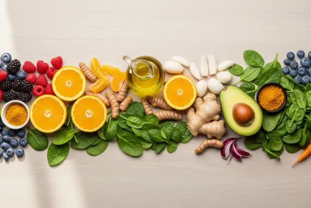 La dieta antiinflamatoria: una aliada clave en el manejo de la endometriosis