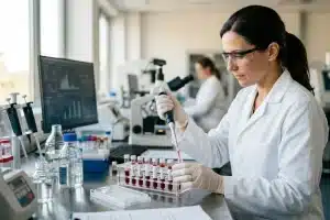 BASE4: un análisis de sangre con un modelo específico para la salud de la mujer